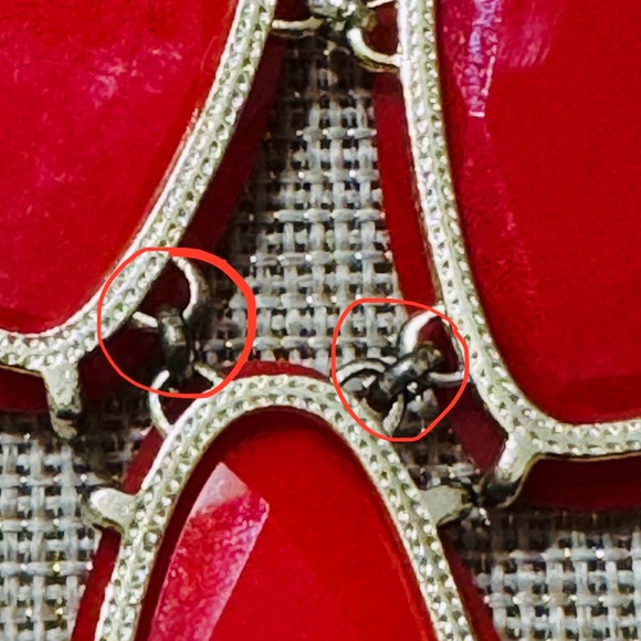 ❌SOLD❌ Kendra Scott RED Harlow/Morgan/Abena Set - Picture 4 of 12